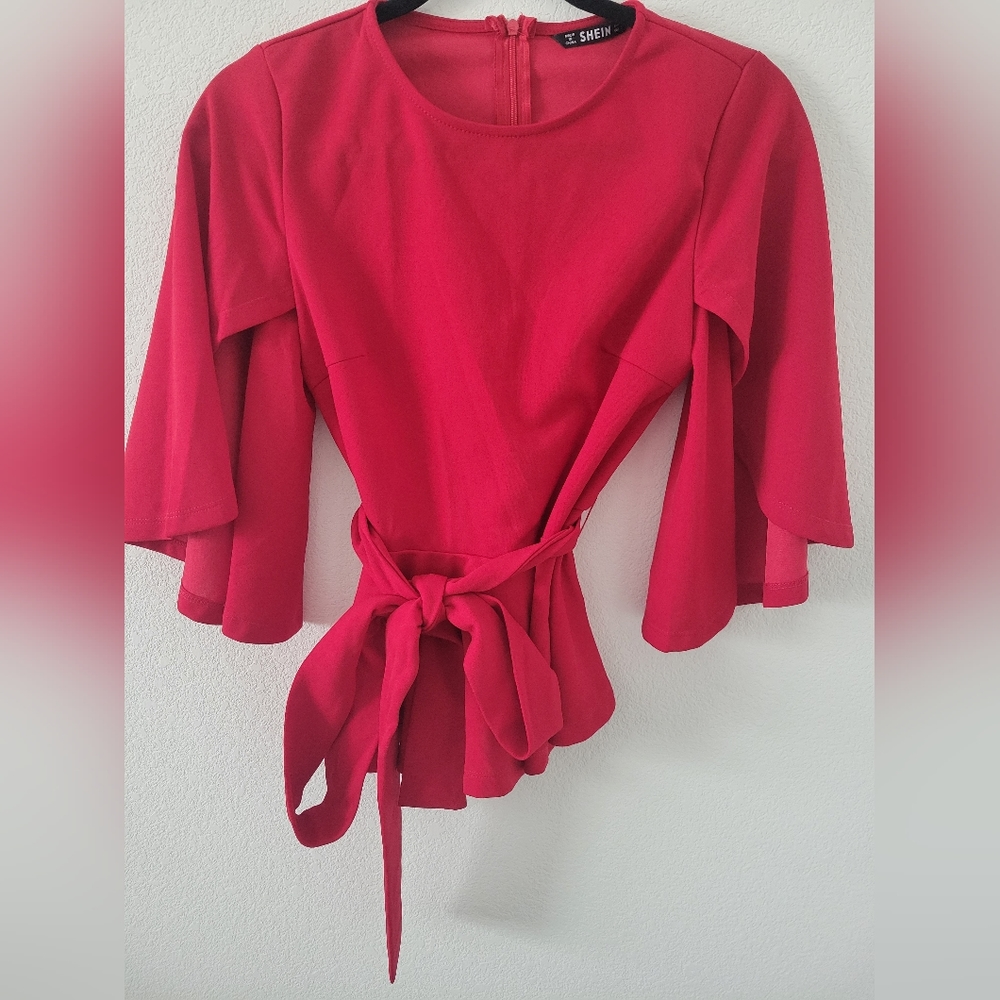 Womens Red blouse